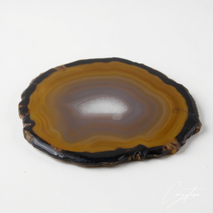 Sous-verres en Agate Naturelle : Élégance et Couleurs de la Terre