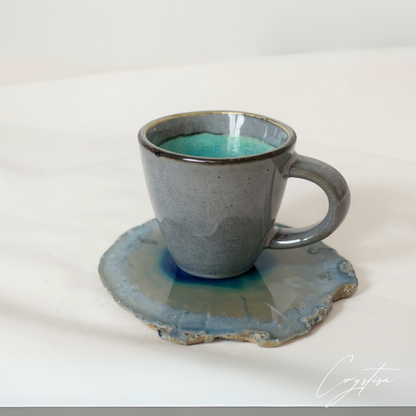 Sous-verres en Agate Naturelle : Élégance et Couleurs de la Terre