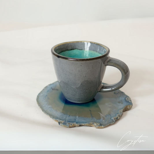 Sous-verres en Agate Naturelle : Élégance et Couleurs de la Terre